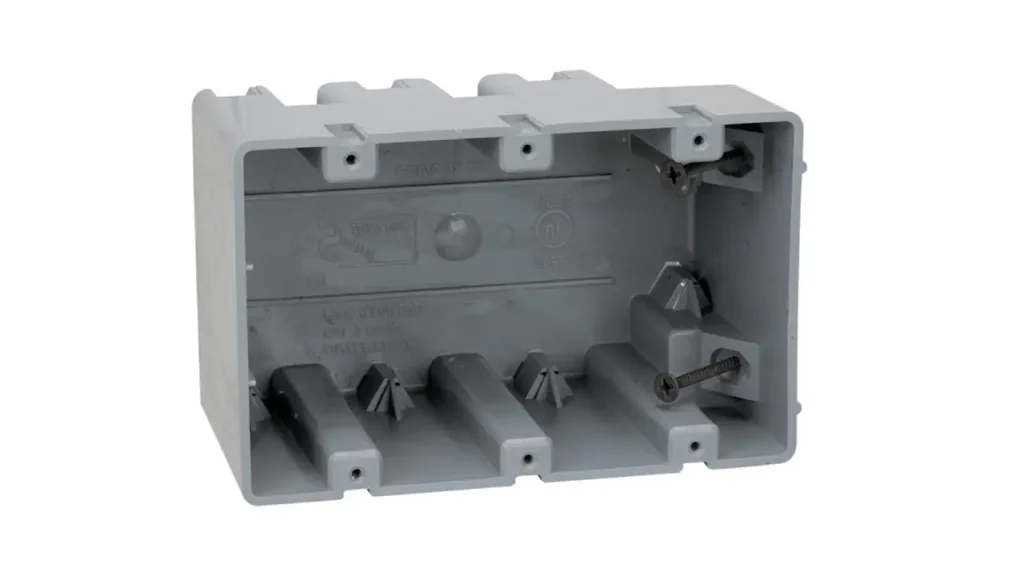 3 gang junction box