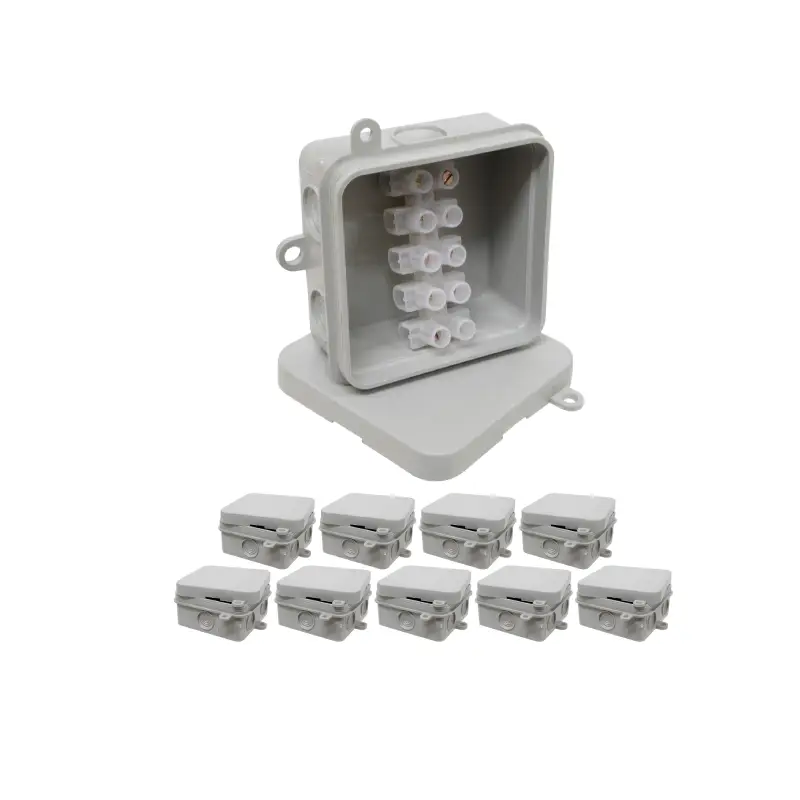 5 way strip connector for electrical wiring and lighting