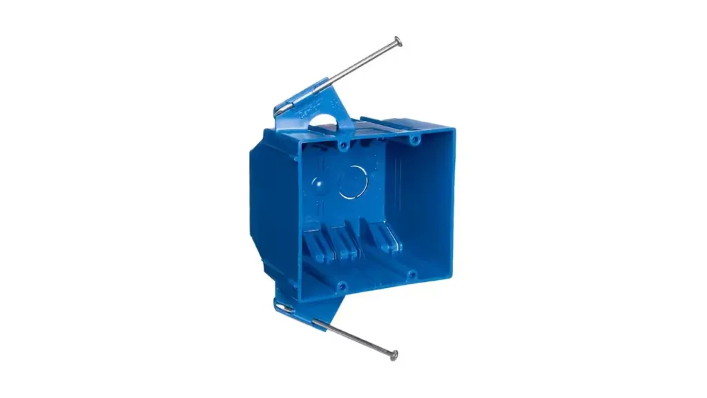 double gang electrical junction box