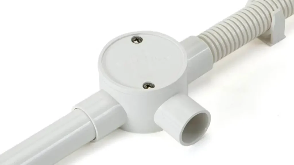 how to connect pvc conduit to junction box