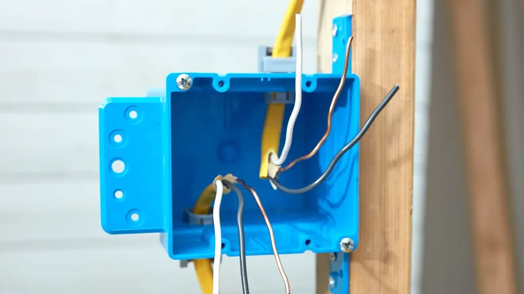mounting a junction box