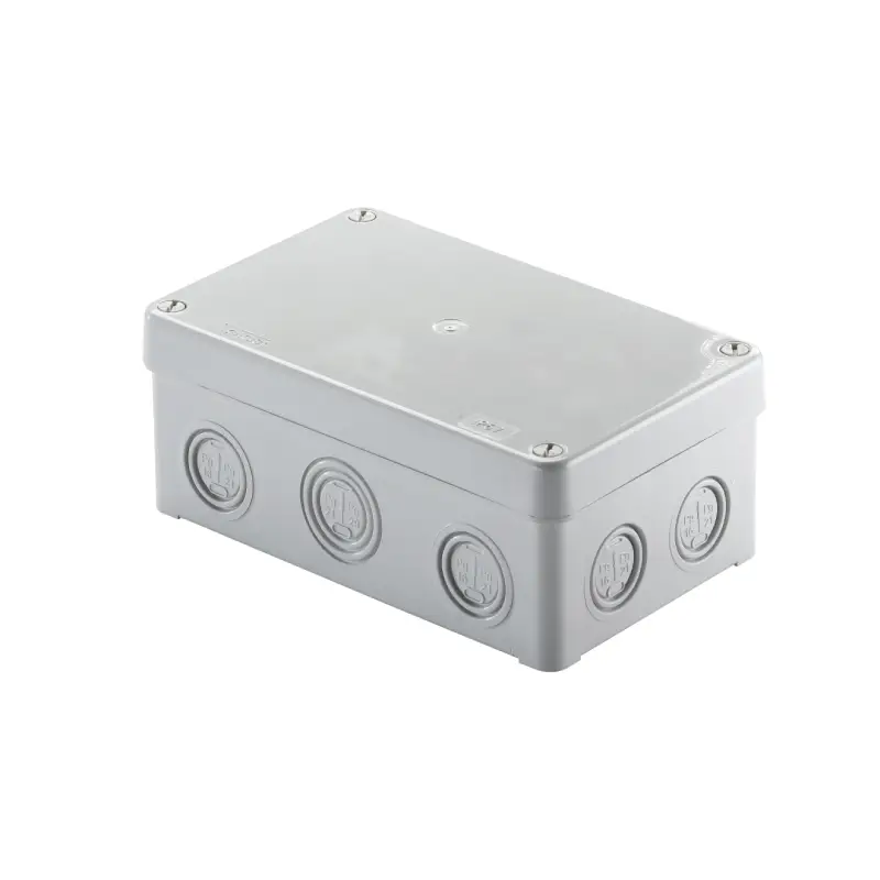 plastic junction box with knockouts