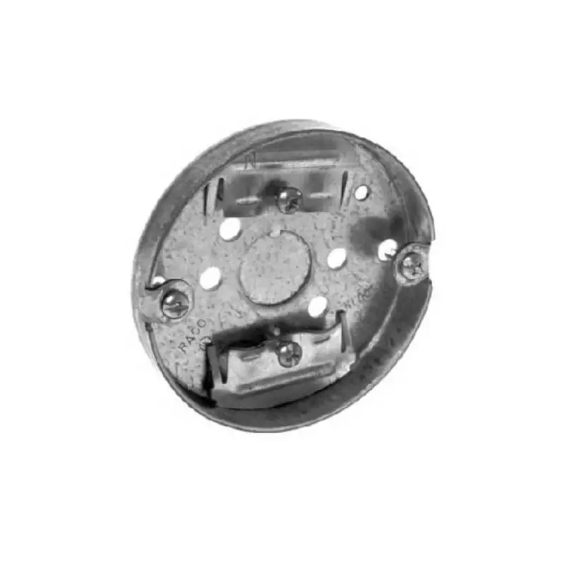 shallow round junction box