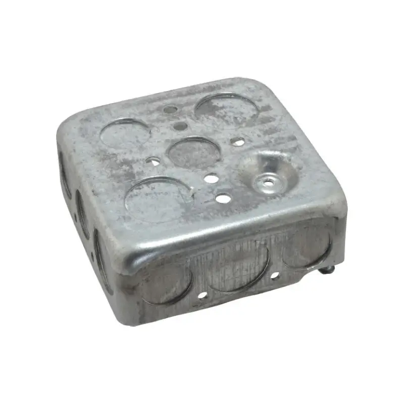 square metal junction box