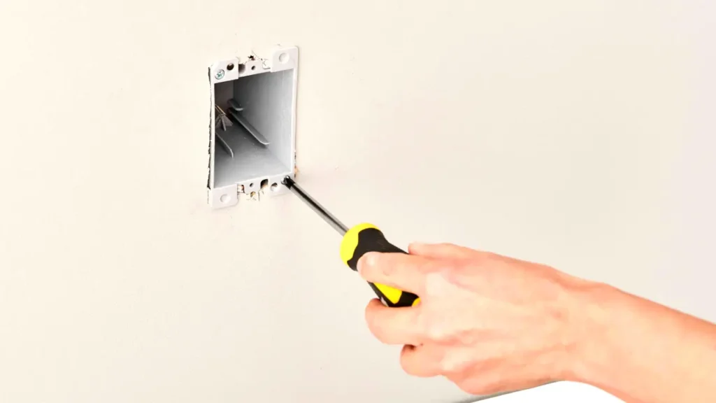 the junction box installation