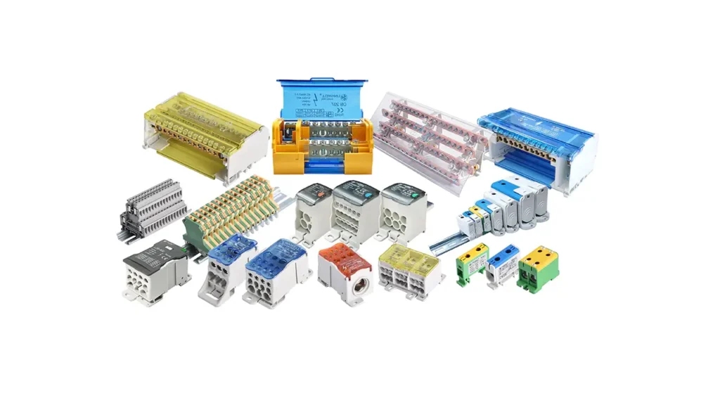 different distribution terminal blocks