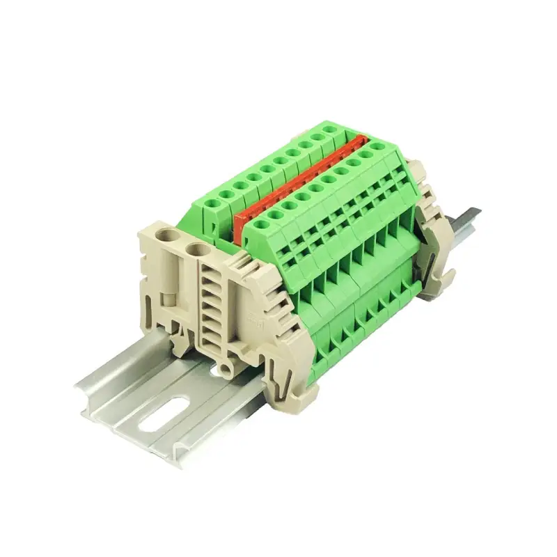 din rail power distribution terminal blocks