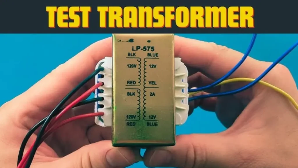 how do you test a control transformer
