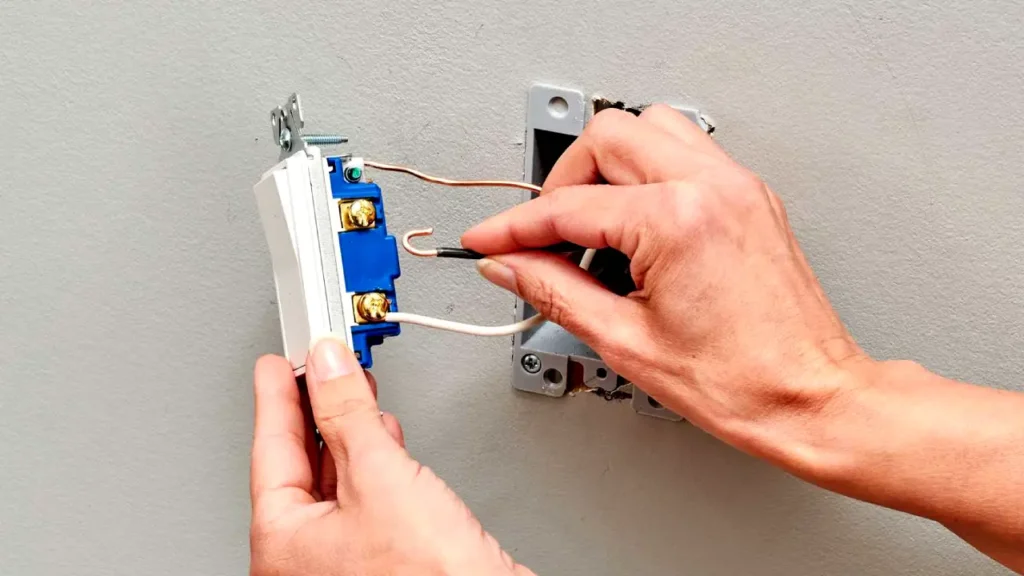 how to connect wire to screw terminal block
