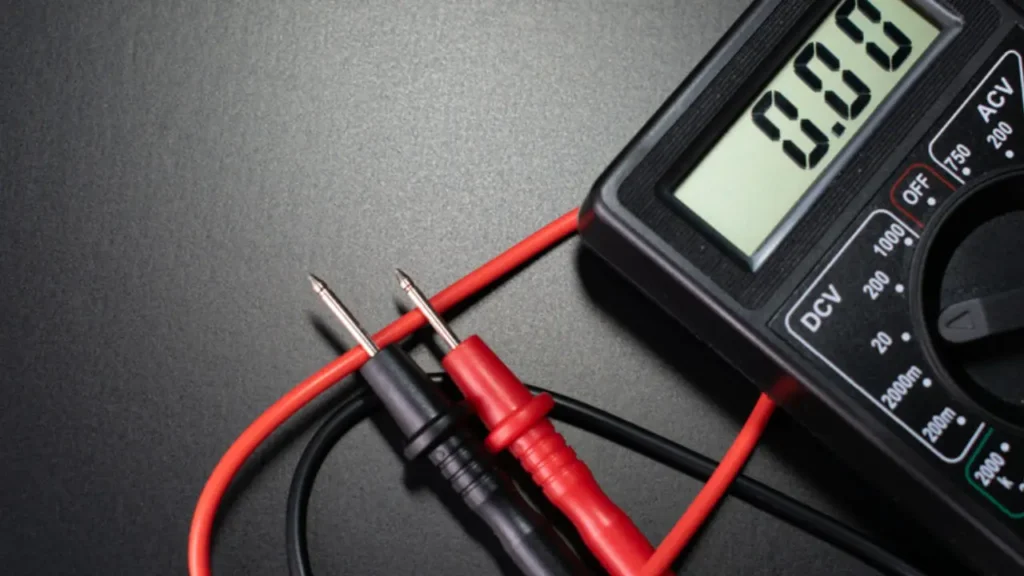how to test a transformer with an ohmmeter