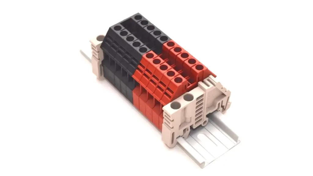 how to use din rail terminal blocks