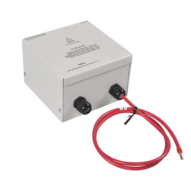 solar array junction box