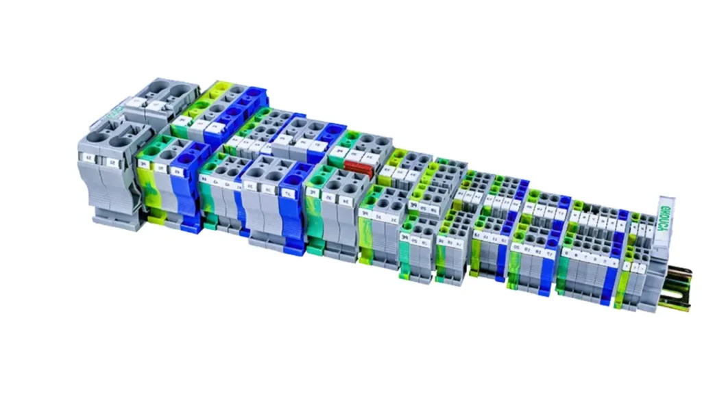 terminal block mounting method