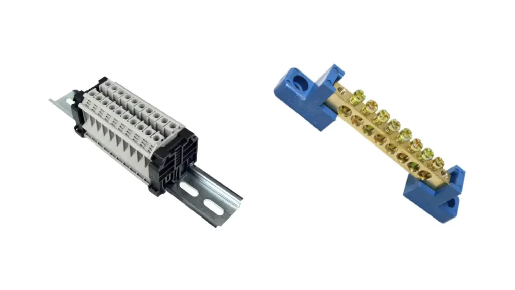 terminal block vs bus bar