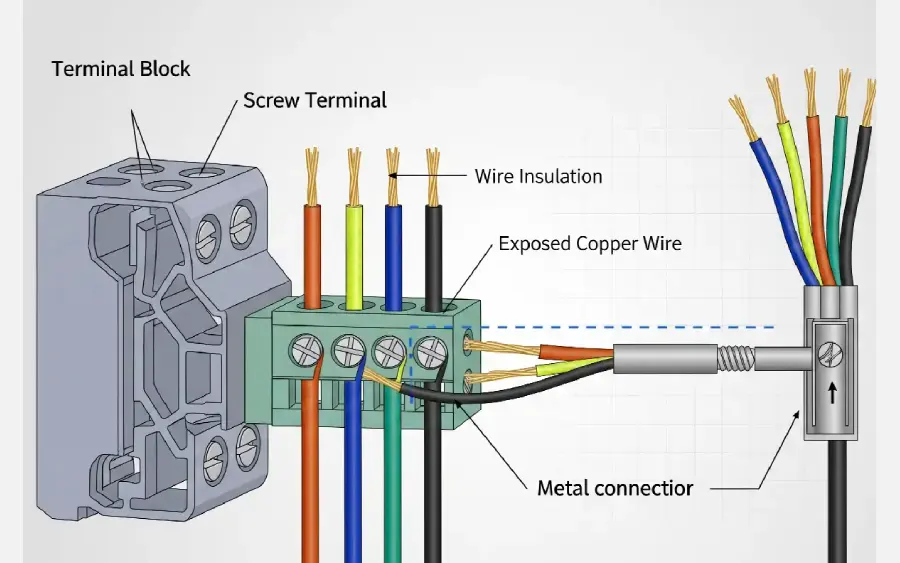 terminal block wiring diagram