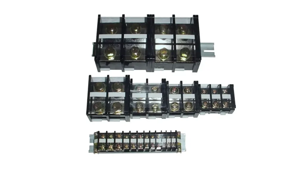 types of din rail terminal blocks