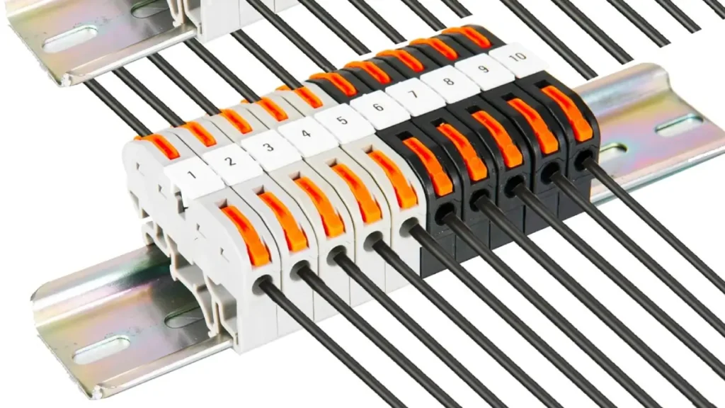 what is din rail terminal block