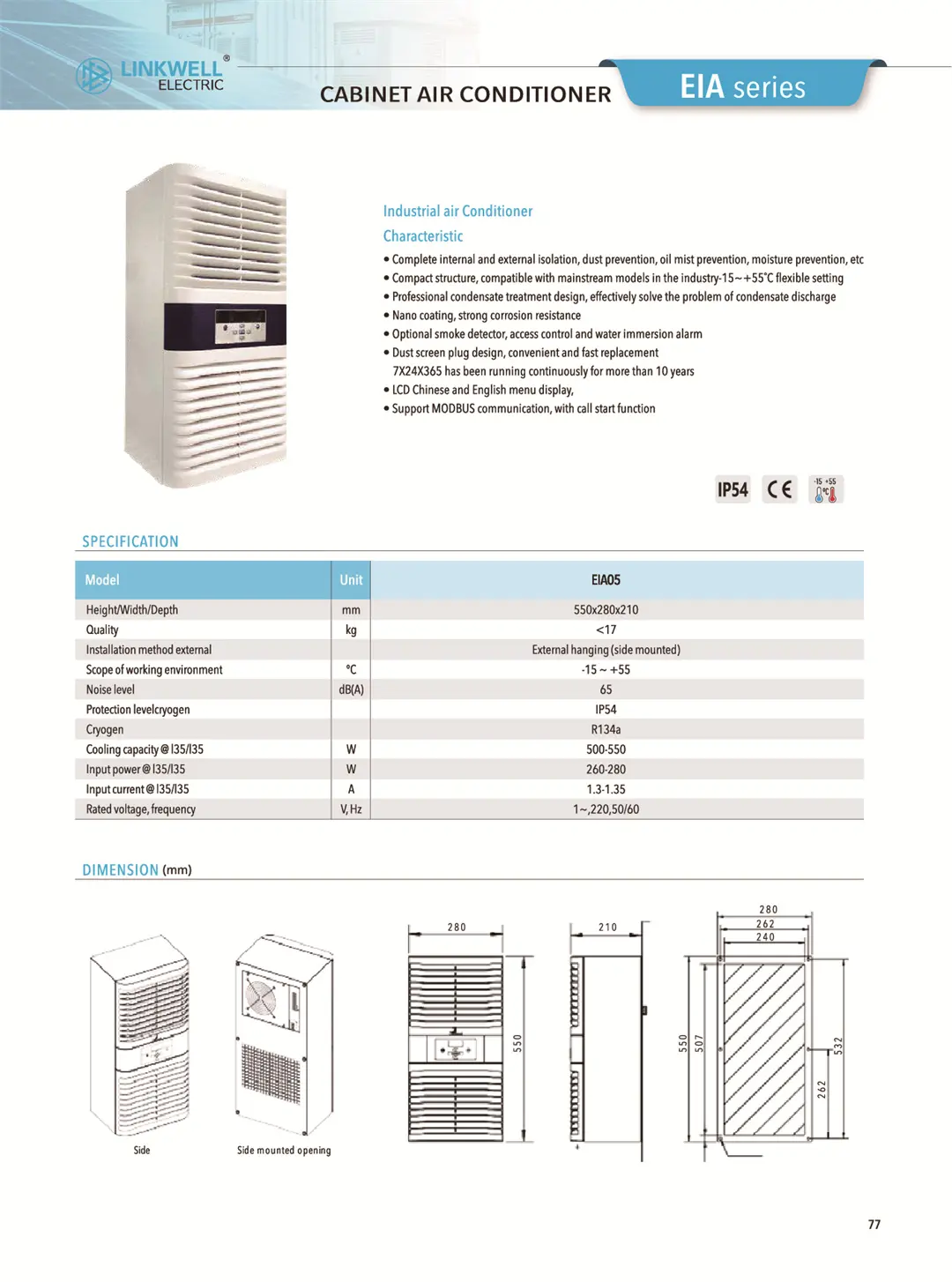Cabinet air conditioner 12