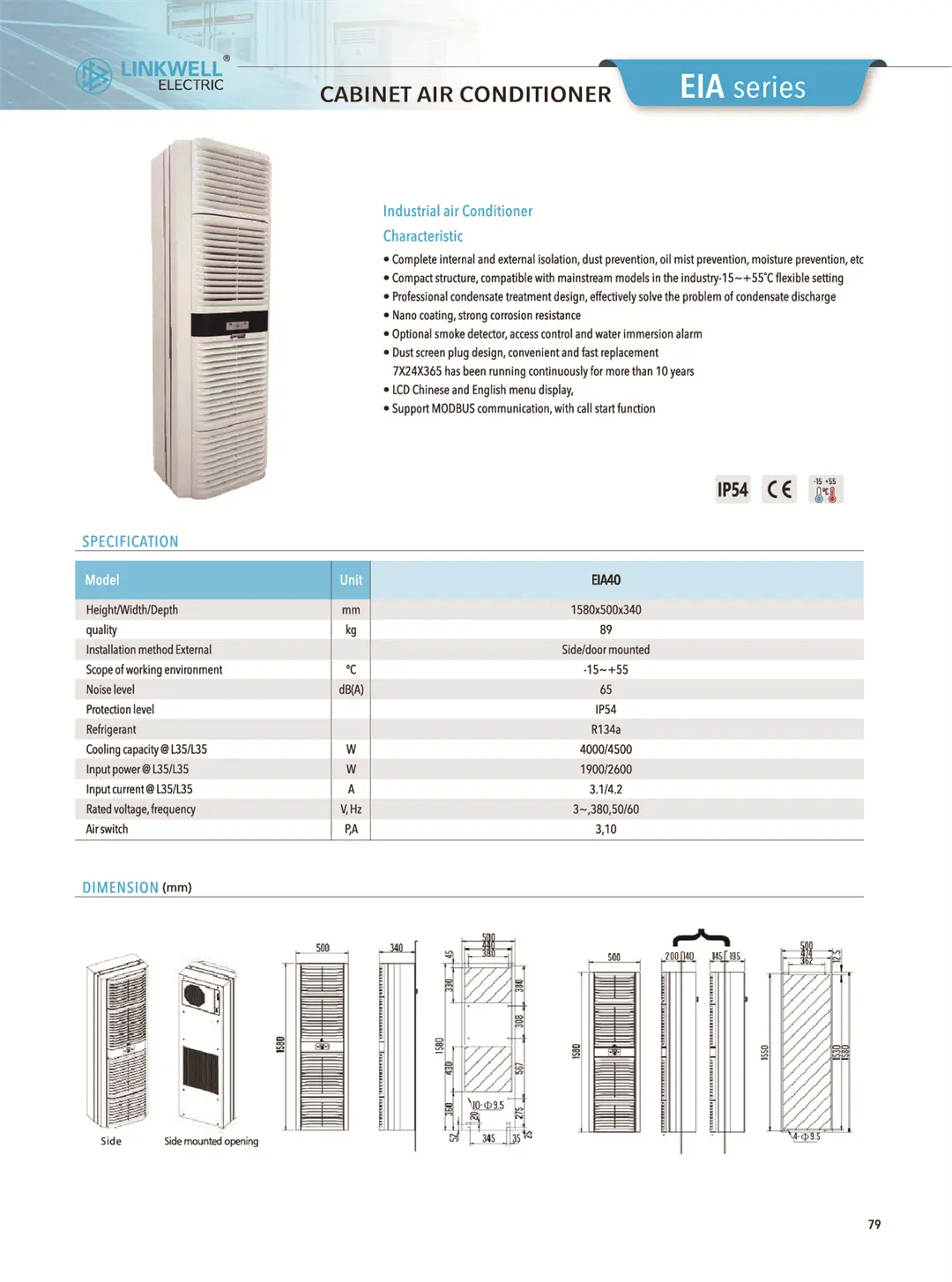 Cabinet air conditioner 14