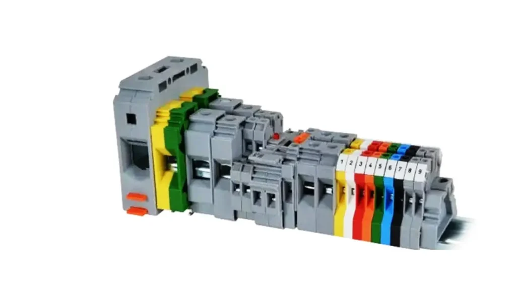 colored terminal blocks