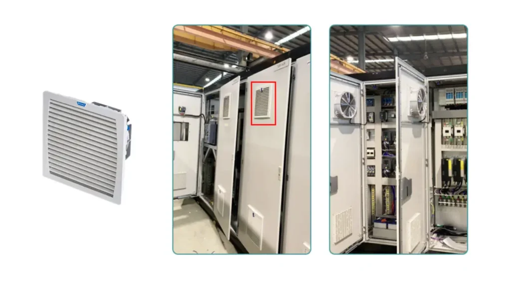 cooling fan filter uses