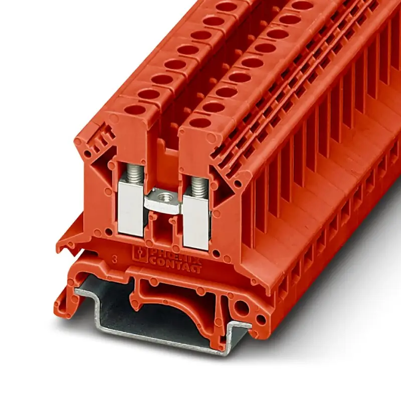 feed through modular terminal block custom