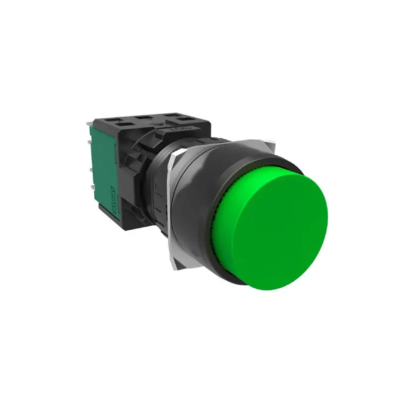 flat style push button momentary switch