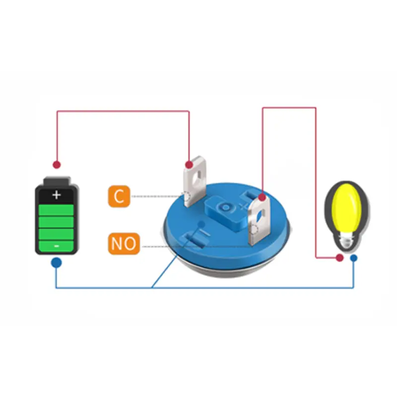 how to wire a push button switch