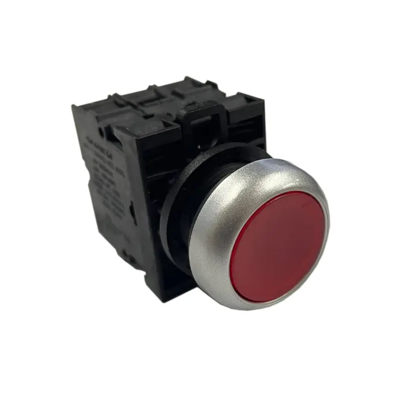 illuminated latching push button switch