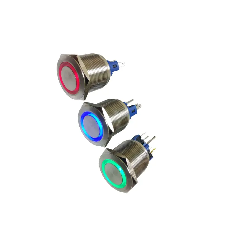 metal momentary push button