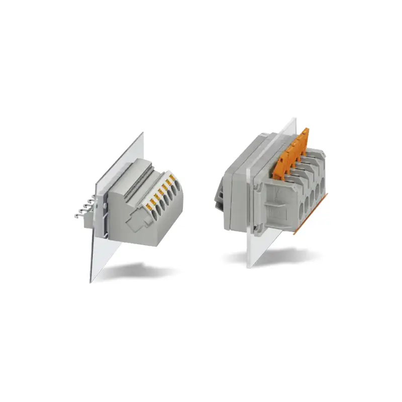 panel mount feedthrough terminal block