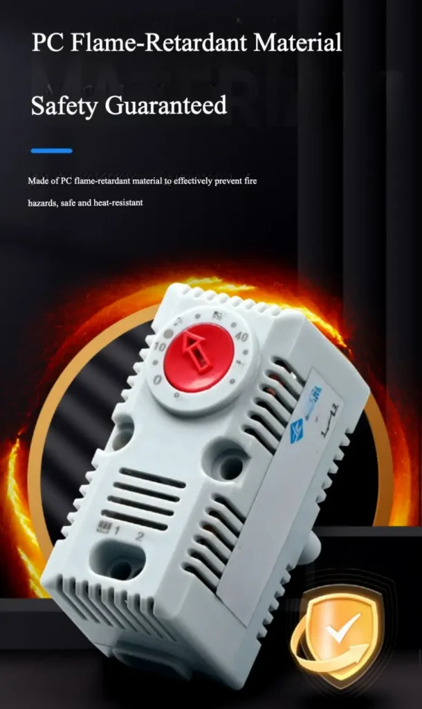 pc flame retardant enclosure thermostat