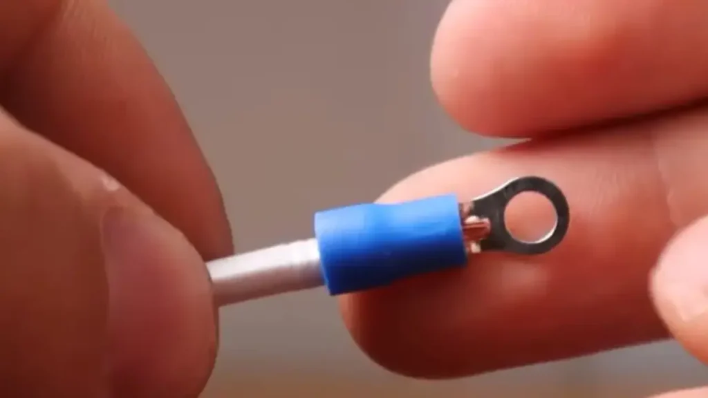 proper way to crimp a ring terminal