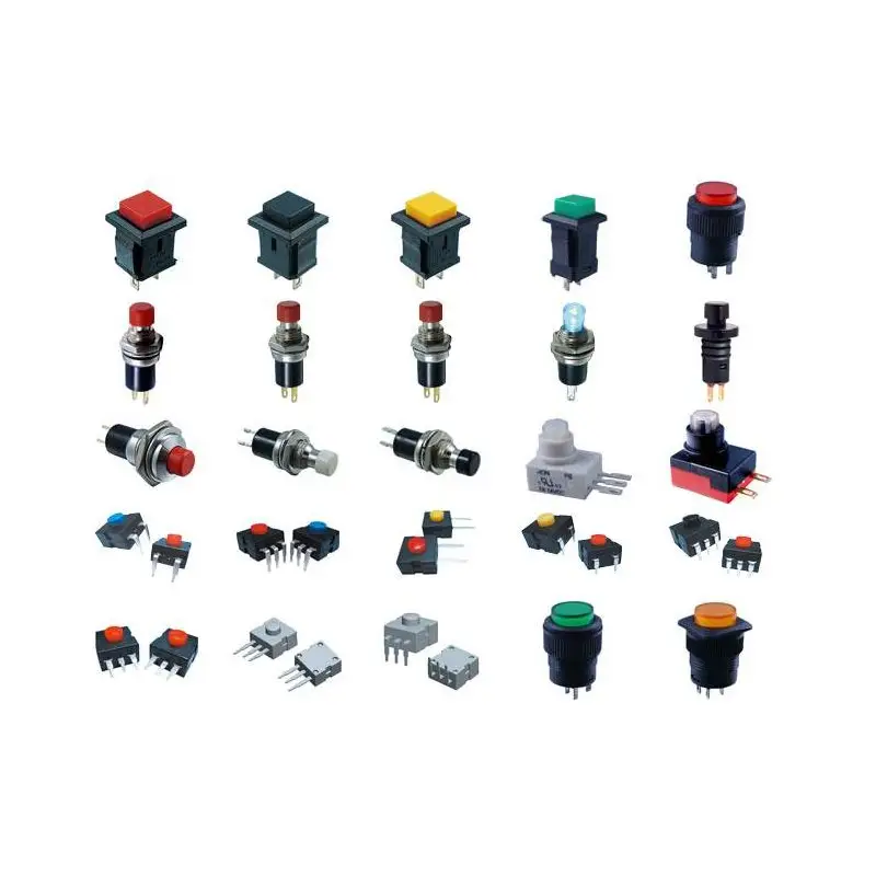 push button switch types