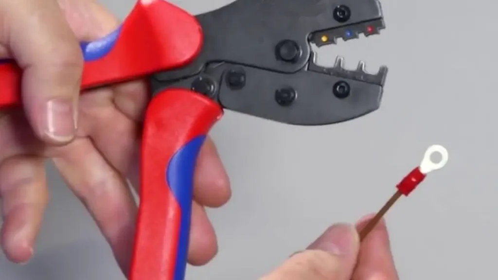 ring terminal crimp tool