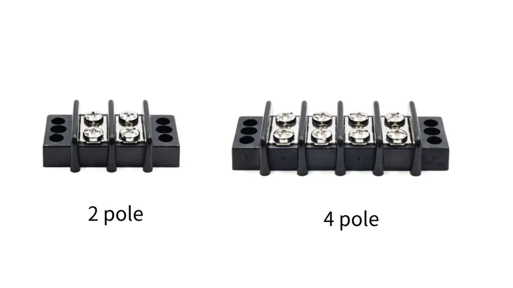 terminal block poles
