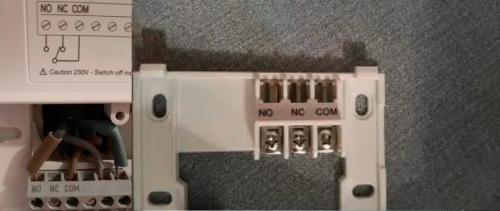 thermostat contacts in hvac systems