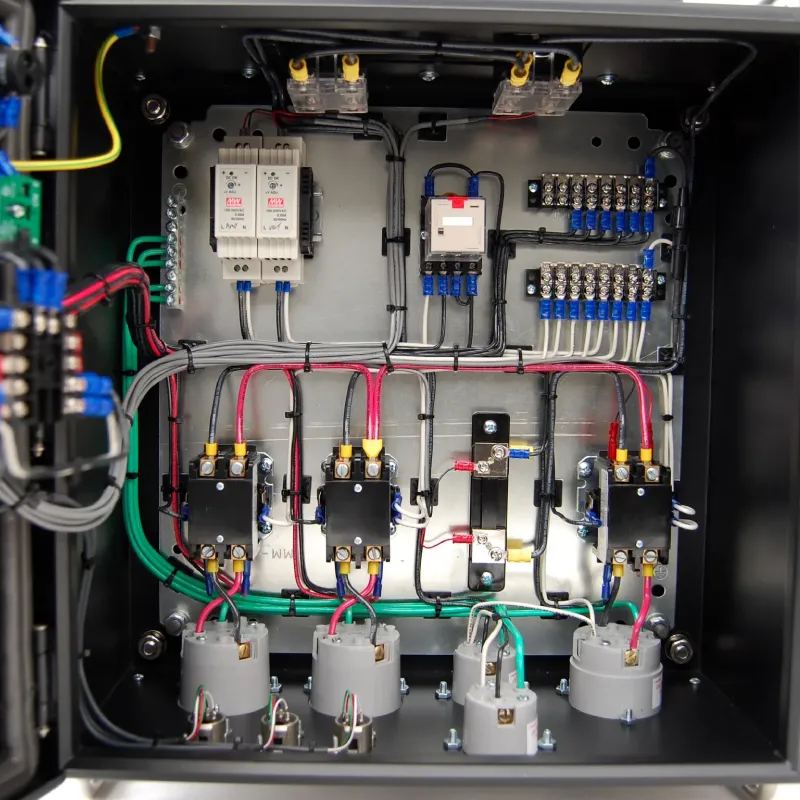 electric brewery control panel