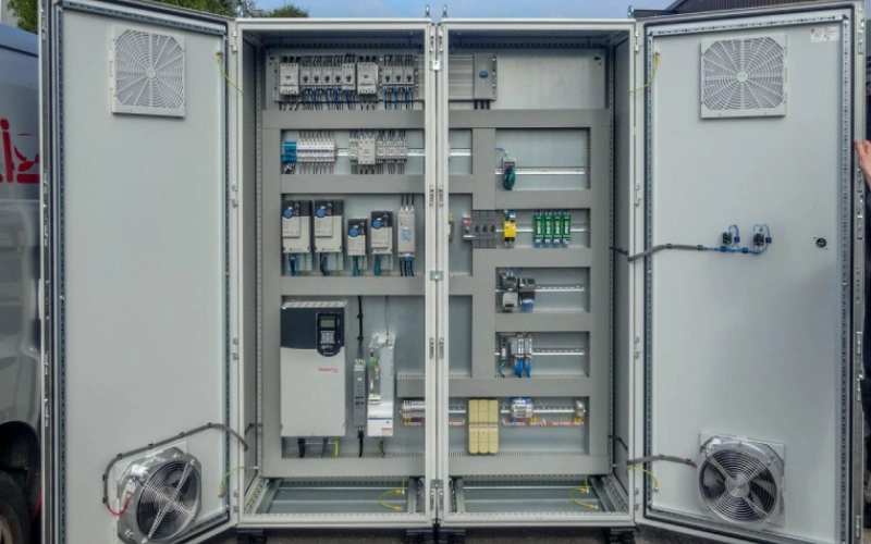 electrical control panel cooling system