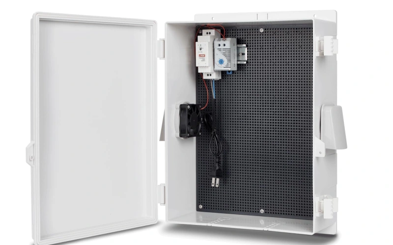 electrical enclosure thermostat