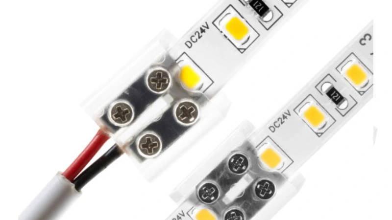 enclosure light connectors or terminals