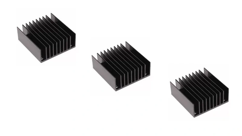 enclosure light ventilation or heat sink (for high wattage lights)