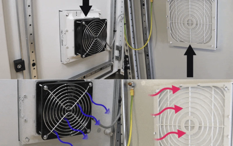 how electrical panel cooling systems work and why thermostats matter