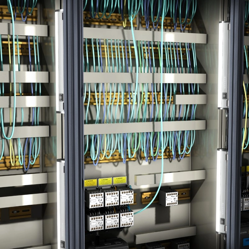 led panel lights for electrical enclosures