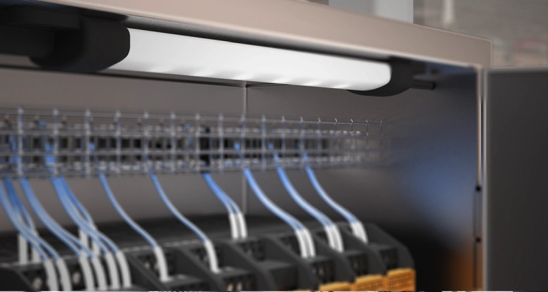 led panel lights telecom signal cabinet applications