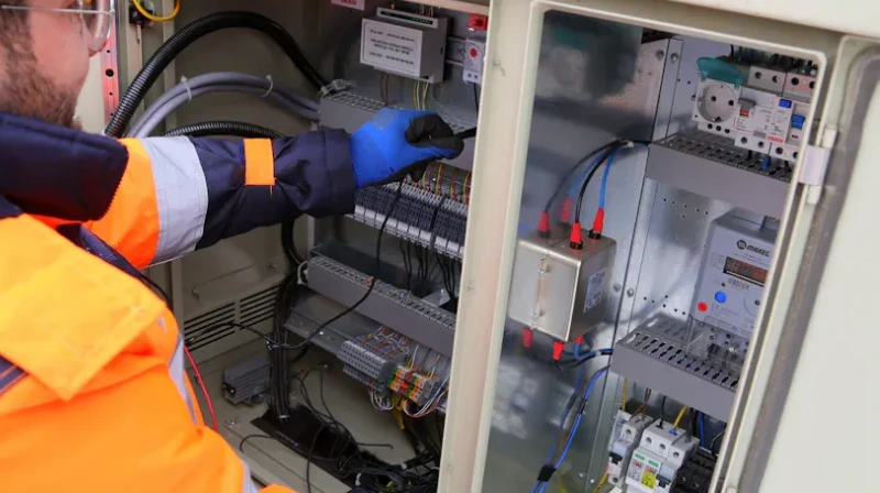 limit switch electrical cabinets installation and wiring