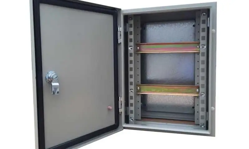 outdoor electrical panel din rails