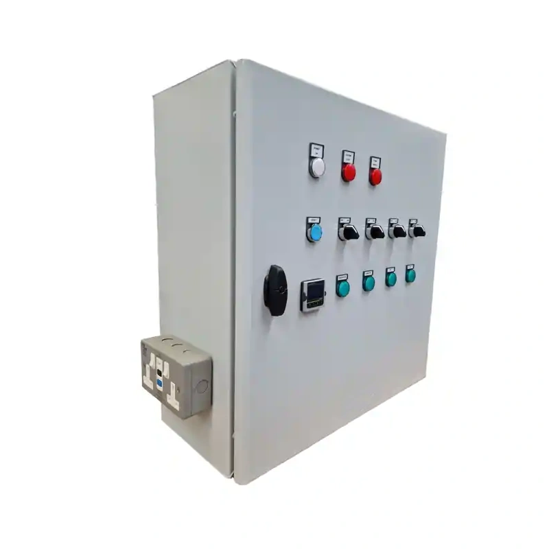 push button plc enclosure