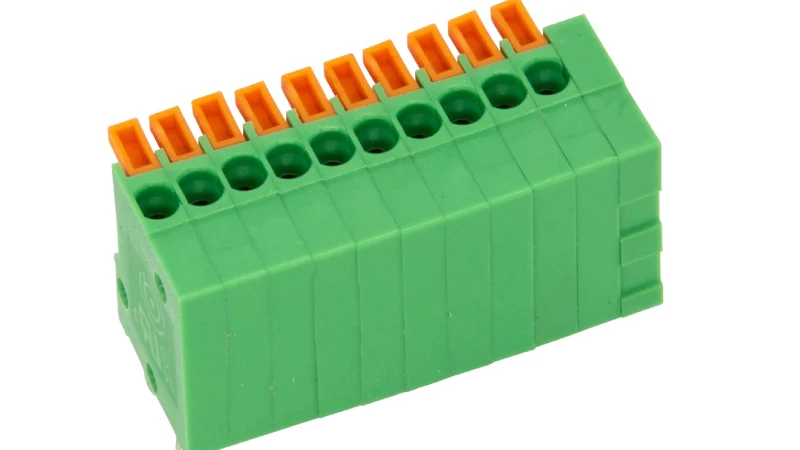 screwless terminal blocks manufacture
