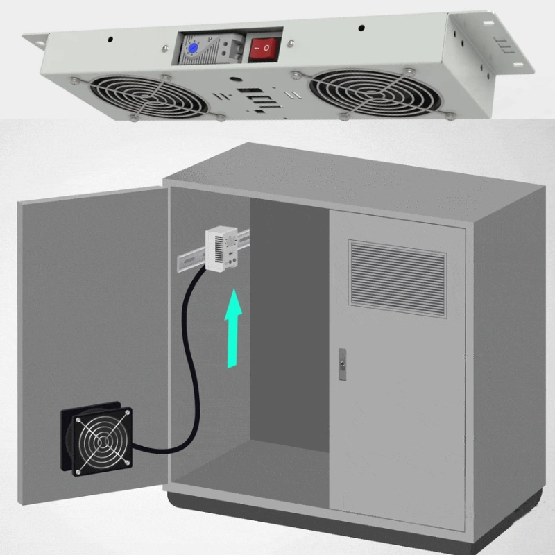 thermostat controlled fan